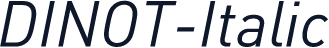 DINOT-Italic