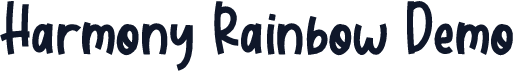 Harmony Rainbow Demo