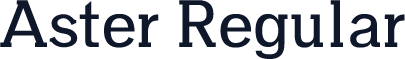 Aster Regular