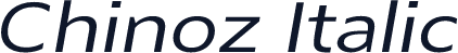 Chinoz Italic