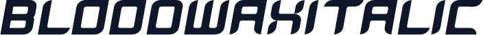 BloodWaxItalic