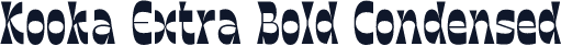 Kooka Extra Bold Condensed