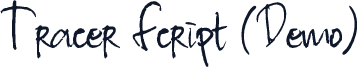 Tracer Script (Demo)