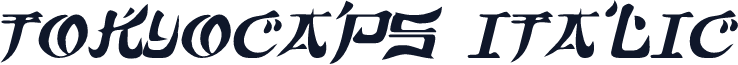 TokyoCaps Italic
