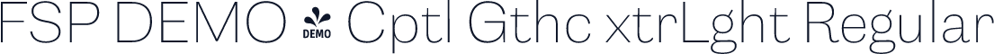 FSP DEMO - Cptl Gthc xtrLght Regular