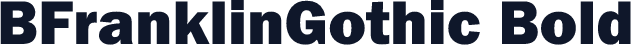 BFranklinGothic Bold