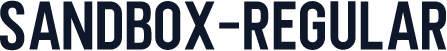 SANDBOX-Regular