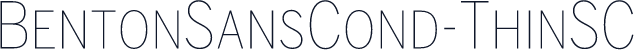 BentonSansCond-ThinSC
