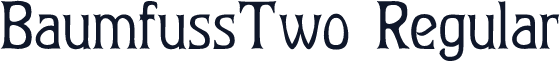 BaumfussTwo Regular