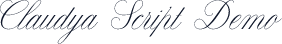Claudya Script Demo