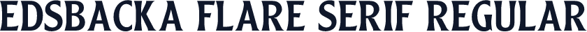 Edsbacka Flare Serif Regular