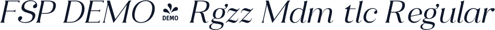 FSP DEMO - Rgzz Mdm tlc Regular