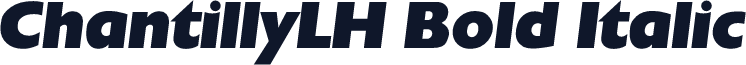 ChantillyLH Bold Italic
