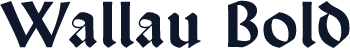 Wallau Bold