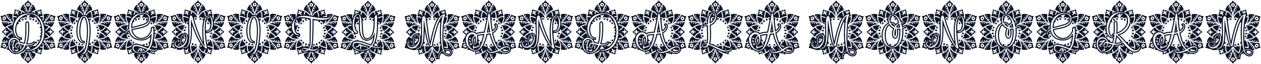 Dignity Mandala Monogram