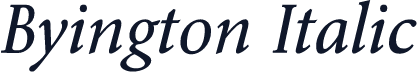 Byington Italic