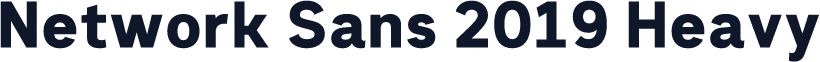 Network Sans 2019 Heavy
