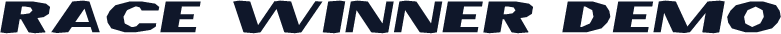 Race Winner Demo