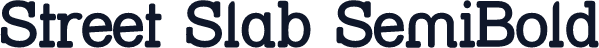 Street Slab SemiBold