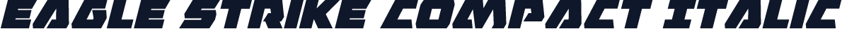 Eagle Strike Compact Italic