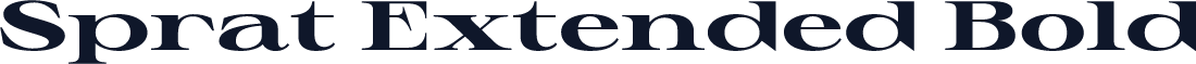 Sprat Extended Bold