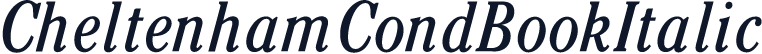 CheltenhamCondBookItalic