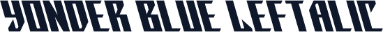 Yonder Blue Leftalic