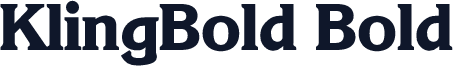 KlingBold Bold