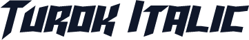 Turok Italic