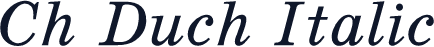 Ch Duch Italic