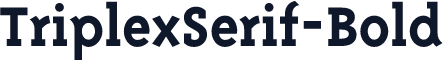 TriplexSerif-Bold