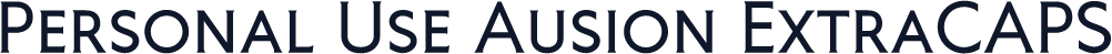 Personal Use Ausion ExtraCAPS