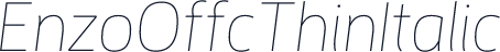 EnzoOffcThinItalic