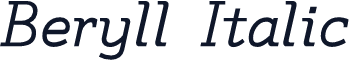 Beryll  Italic