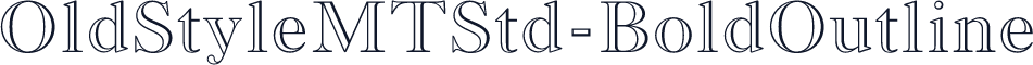 OldStyleMTStd-BoldOutline