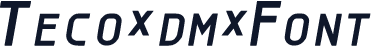 Teco dm Font