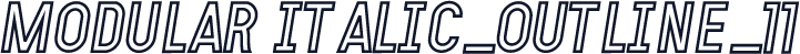 MODULAR Italic_Outline_11