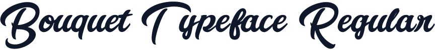 Bouquet Typeface Regular