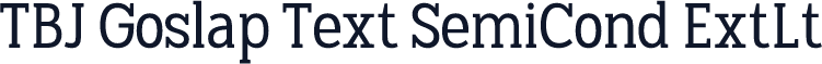 TBJ Goslap Text SemiCond ExtLt