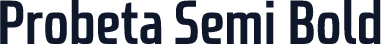 Probeta Semi Bold