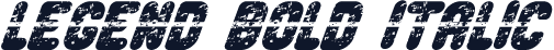 Legend Bold Italic