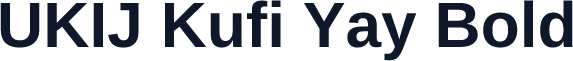 UKIJ Kufi Yay Bold