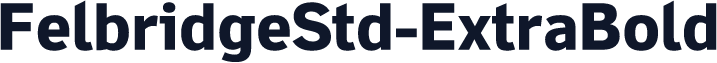 FelbridgeStd-ExtraBold
