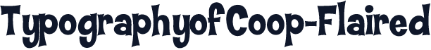 TypographyofCoop-Flaired