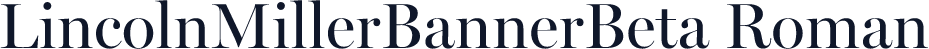 LincolnMillerBannerBeta Roman