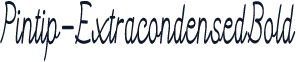 Pintip-ExtracondensedBold
