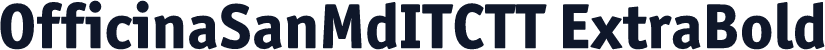 OfficinaSanMdITCTT ExtraBold