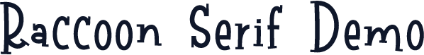 Raccoon Serif Demo
