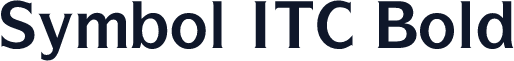 Symbol ITC Bold