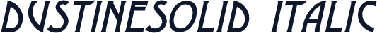 DustineSolid Italic